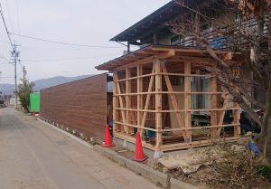 写真：小屋